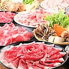 【90分食べ飲み放題】しゃぶしゃぶorすき焼き■国産牛コース■