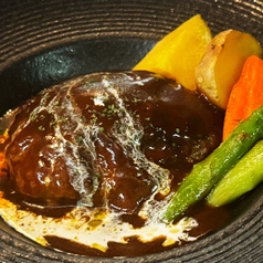 黒毛和牛名物ハンバーグ