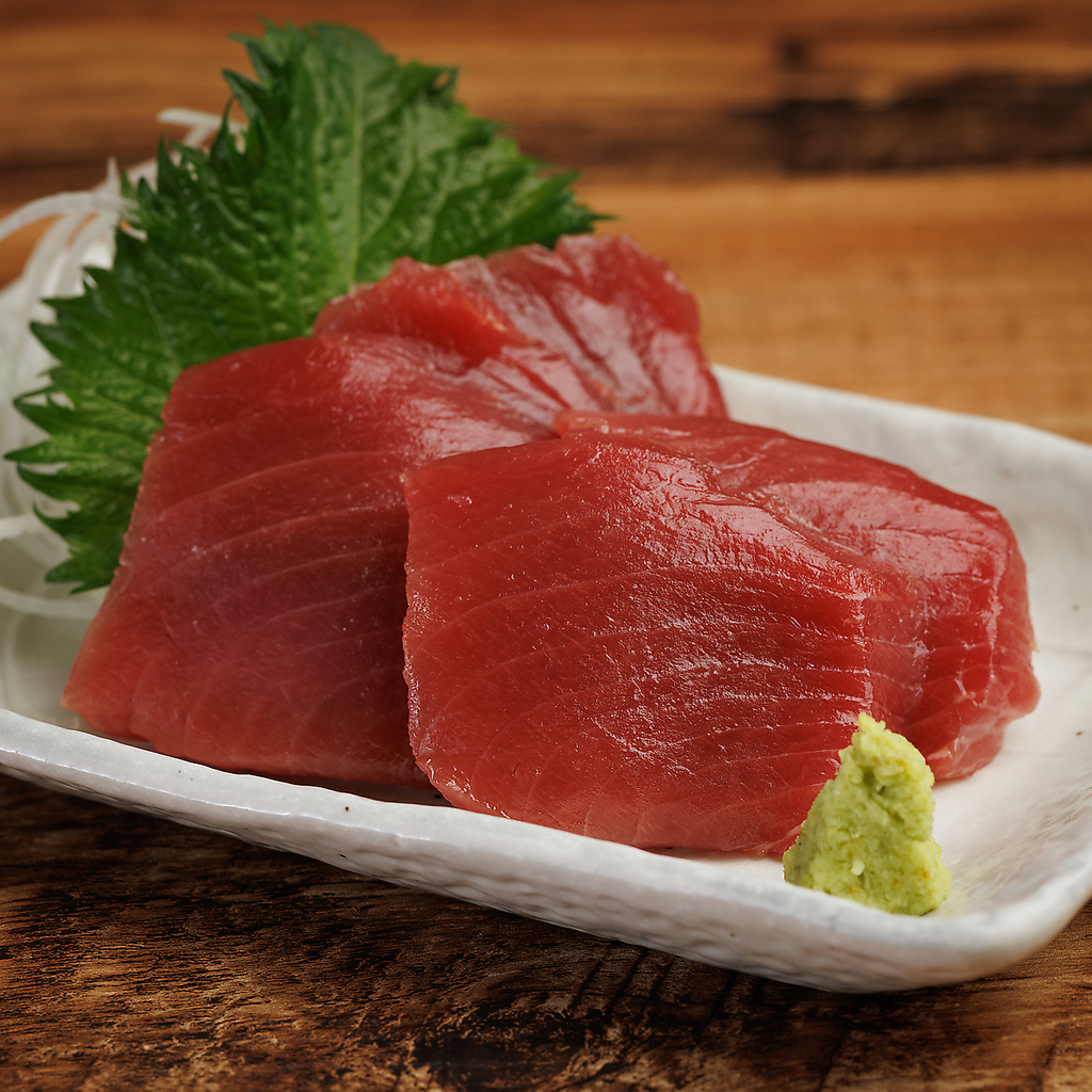 生の本マグロはおいしさ◎