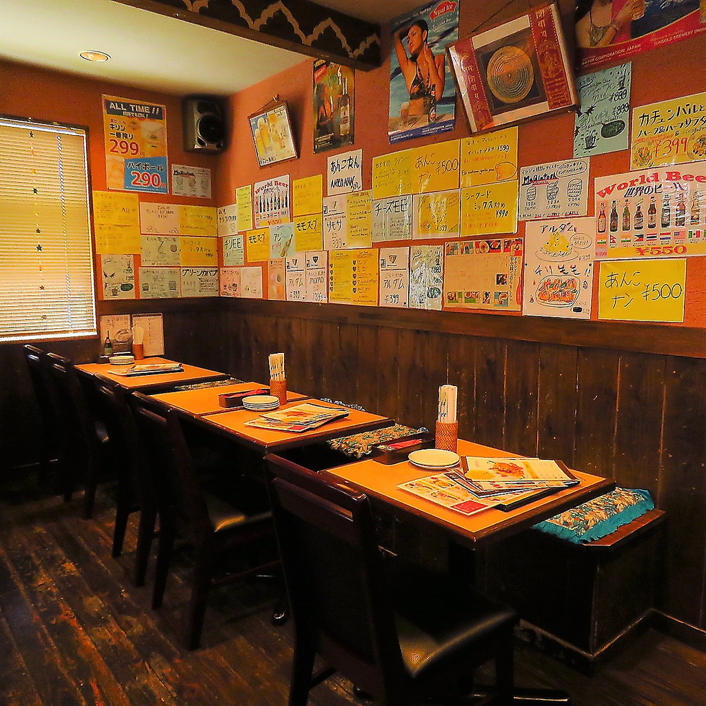 アジアンテイストな店内は女子会やデートにもオススメ☆美味しい本場の料理で会話も弾みます♪