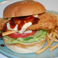 サムライフィッシュバーガー