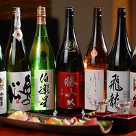 40種以上の日本酒×創作海鮮和食