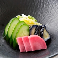 漬物盛り合わせ