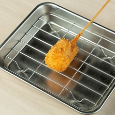 チーズバーガー串かつ