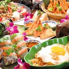南国★トロピカルカクテル 魅惑のアジア料理を味わう