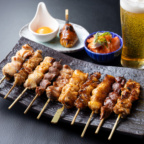吉祥寺駅徒歩1分◎当日仕入れた厳選地鶏を1本1本丁寧に焼き上げる本格焼き鳥屋！