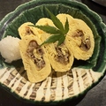 料理メニュー写真&nbsp;出汁巻き卵の肉しぐれのせ