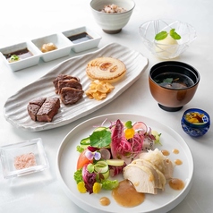 ホテル日航大阪 鉄板焼 銀杏のコース写真