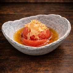 トマト梅煮びたし