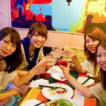 お洒落で居心地抜群の店内は、女子会にも最適★女子会するなら『ペコリ』で決まり♪
