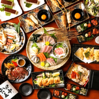 【豪華料理詰め合わせ】海鮮＆肉料理の究極コース