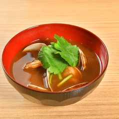 あさりの赤だし