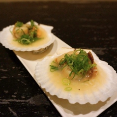 ホタテネギ塩焼き