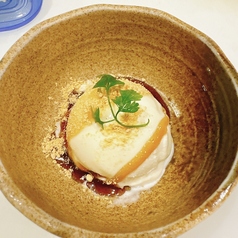 バニラアイス黒蜜きな粉