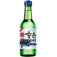 韓国焼酎ブルーベリー