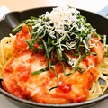 料理メニュー写真&nbsp;蔵王モッツァレラチーズとトマトのパスタ