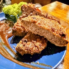 大きな馬メンチカツ　2つ