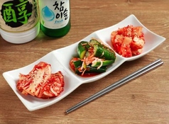 キムチ盛り合わせ(1辛)