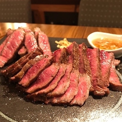 国産黒毛和牛炭火焼ステーキ