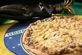 料理メニュー写真 バナナとシナモンのピザ