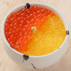 黄金いくらの2色ごはん