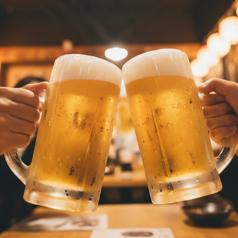 生ビールもご用意!