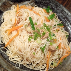 素麺チャンプルー
