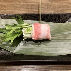 豚バラ水菜