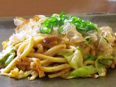 きのこと明太子の焼うどん