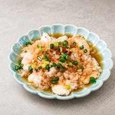 水晶鶏 中華風鬼おろし