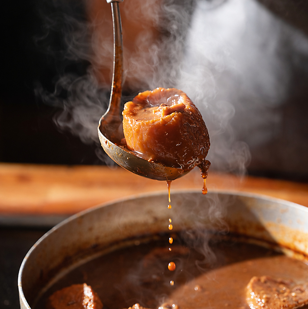 八丁味噌を独自ブレンド、深いコクとあっさりとした上品な味わい