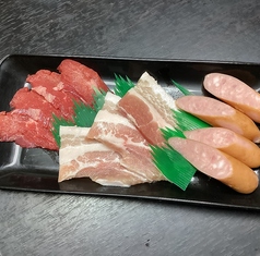 BBQ肉盛り