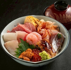 極上海鮮丼