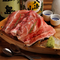 最高鮮度のマグロ料理◎