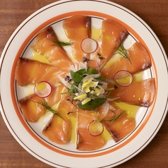 サーモンのカルパッチョ