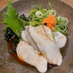 【北海道】生カキのポン酢
