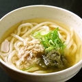 料理メニュー写真 かすうどん