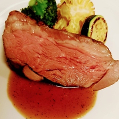 十勝産　牛フィレ肉のロースト　赤ワインソースとトリュフの香り(200g～250g)