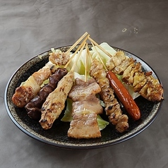 【大人気！焼鳥】串盛合せ（七本）