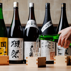 【ドリンクが豊富】日本酒/ウイスキー好きも満足!