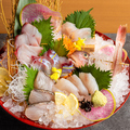 料理メニュー写真&nbsp;鮮魚5種盛り合わせ　4人前