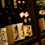 堀ごたつお座敷は40名様までご利用頂けます。飲み放題には日本酒や焼酎の充実♪　
