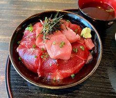 生本マグロのみを使用した絶品鉄火丼♪（中トロ入り）