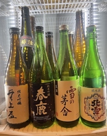 こだわりの日本酒揃えています！