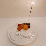 ジュエリージャム以外にも！お手軽な記念日をお祝いしたプレートもご用意しております！