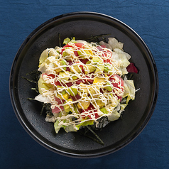 まぐろとアボカドのサラダ丼