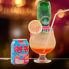 【ノンアルコールプングムリータ】ペリエピーチボンボン