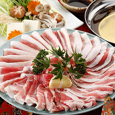 熊本を食べ尽くす☆【熊本県産 菊池黒豚しゃぶしゃぶしゃぶ】を味わう至高の郷土料理！の写真