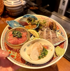 お刺身の盛り合わせ