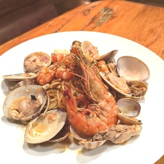 魚介のトマトソース　2550円の写真
